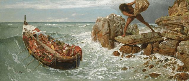 European myth of Odysseus and the cyclops